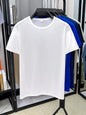 Men's Plus Size Round Neck Short Sleeve T-Shirt