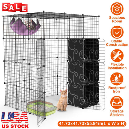 GBruno 4Tier Cat Playpen Cage