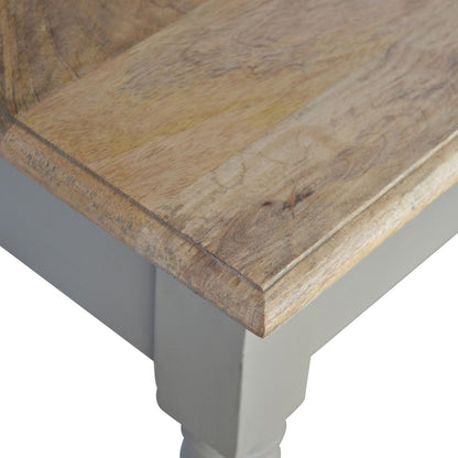 Hand Painted Writing Desk - Gray