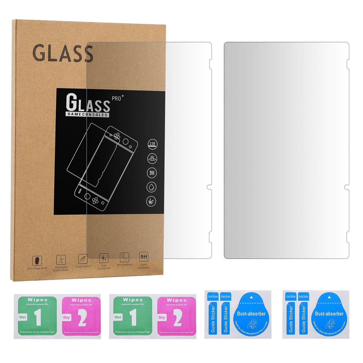 2 Pack Screen Protector Tempered Glass Screen Saver HD Anti-Scratch for Nintendo Switch_x000B__x000B_6.2 Inch Protector Film