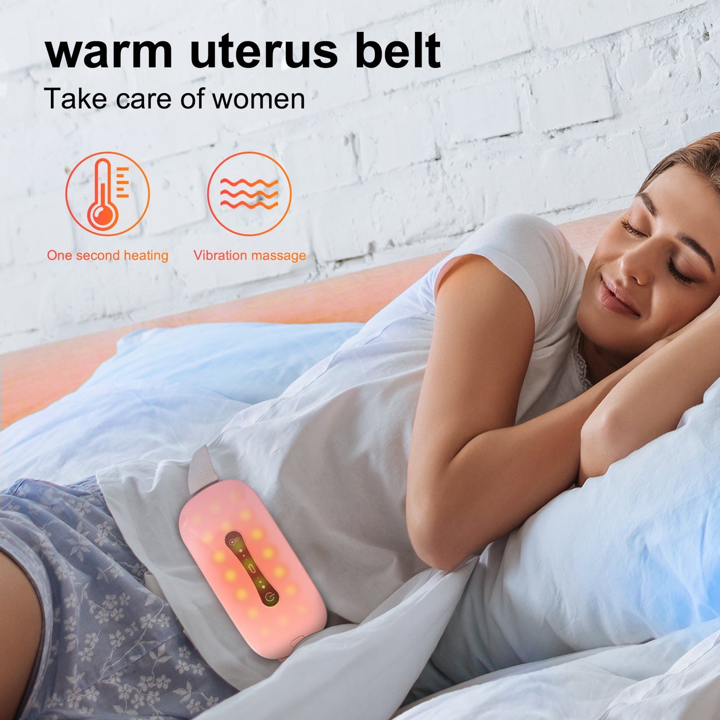 Belt Vibration Relief Electric Moxibustion Warm Belt
