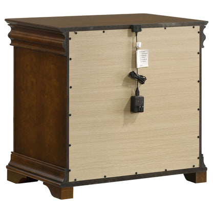 Garland 5-piece Eastern King Bedroom Set Brown Cherry