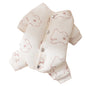 Dog Cotton Coat, Warm And Cute For Autumn And Winter, Fully Printed Bear Four-legged Coat, Small And Medium-sized Bichon Frise Pet Dog Clothes