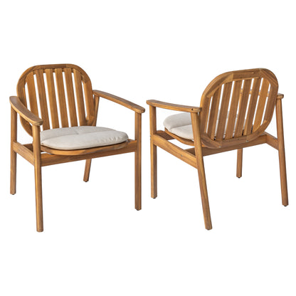 Meja Dining Chair With Cushion, Set of 2