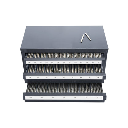 End Mill Dispenser Cabinet, Three-Drawer Organizer for End Mill Storage