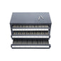 End Mill Dispenser Cabinet, Three-Drawer Organizer for End Mill Storage
