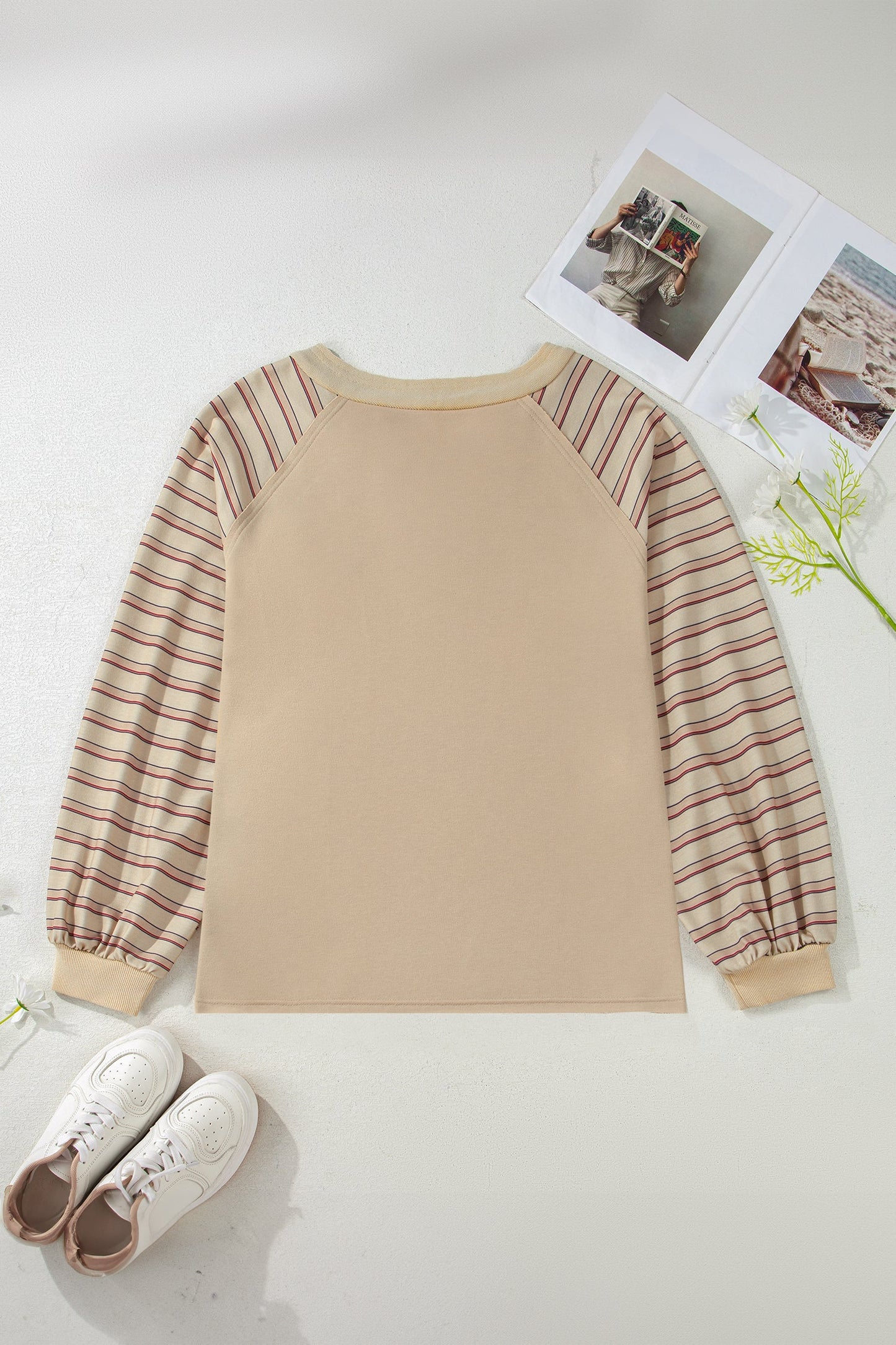 Iris Notched Raw Edge PLUS Jumper