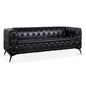 Square Arm Removable Cushion 3 Seater Sofa