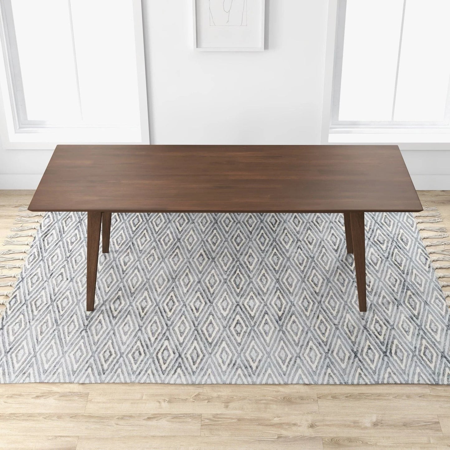 Mary - Modern Style Rectangular Dining Kitchen Table