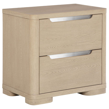 Ladera 4-piece Eastern King Bedroom Set Light Elm