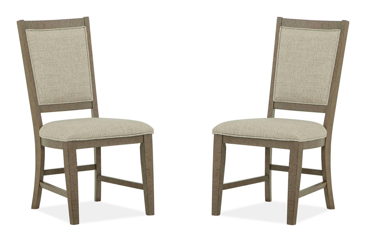 Paxton Place - Step Upholstered Side Chair (Set of 2) - Dovetail Gray
