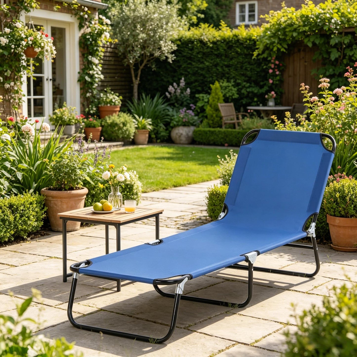 Sun Tanning Chair, Outdoor Tanning Chair, Pool Chaise Lounge Chairs