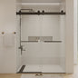 Double Sliding Frameless Soft-Close Shower Door
