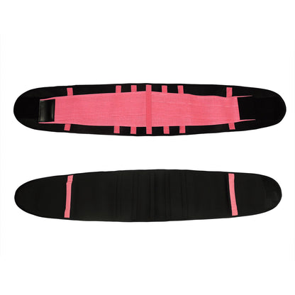 Unisex Back Support Belt Lumbar Lower Waist Brace Wrap Band Double Adjustable Pain Relief Sports Strip Trimmer for Back Pain, Herniated Disc, Sciatica