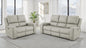 Brickston 2-piece Triple Power Reclining Sofa Set Grey