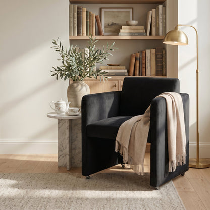 Modern Barrel Dining Chair