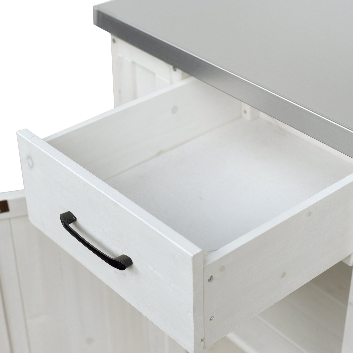 Outdoor Kitchen Island Fir Wood Prep Station