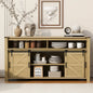 U_STYLE 59.3'' Sideboard with Sliding Barn Door