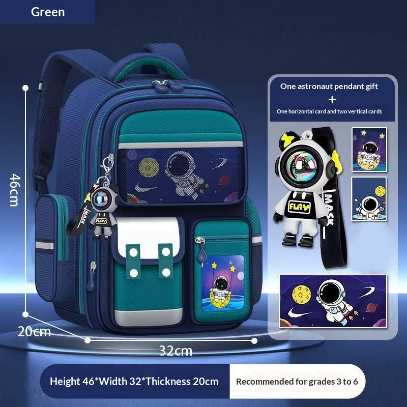 School Bag For Boys Spine Protecting Lightweight And Ultra Lightweight Backpack With Large Capacity