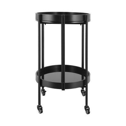 Oval Kitchen Island & Bar Cart