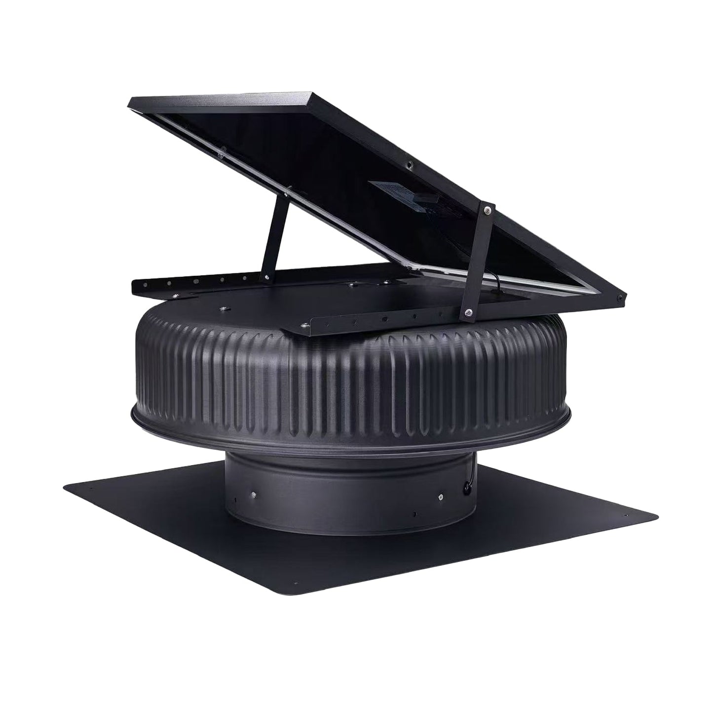 12" Adjustable Solar Roof Vent Fan with Remote Control