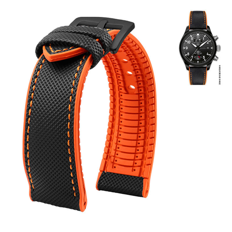 Nylon Rubber Watch Strap Adapter