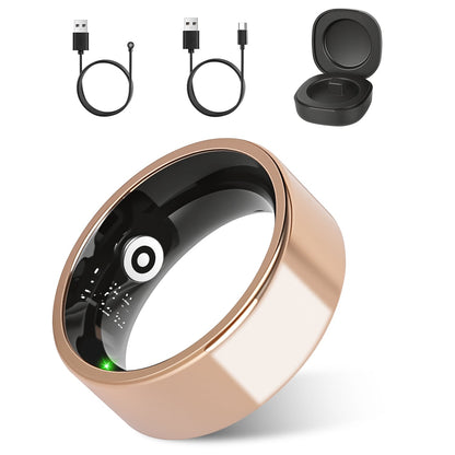 Smart Ring Health Tracker with Sleep & Fitness Monitoring