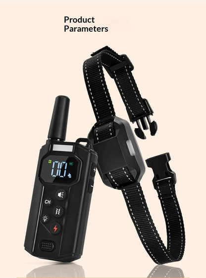 Smart Remote Dog Training Collar With Vibration & Shock Anti-Bark Device