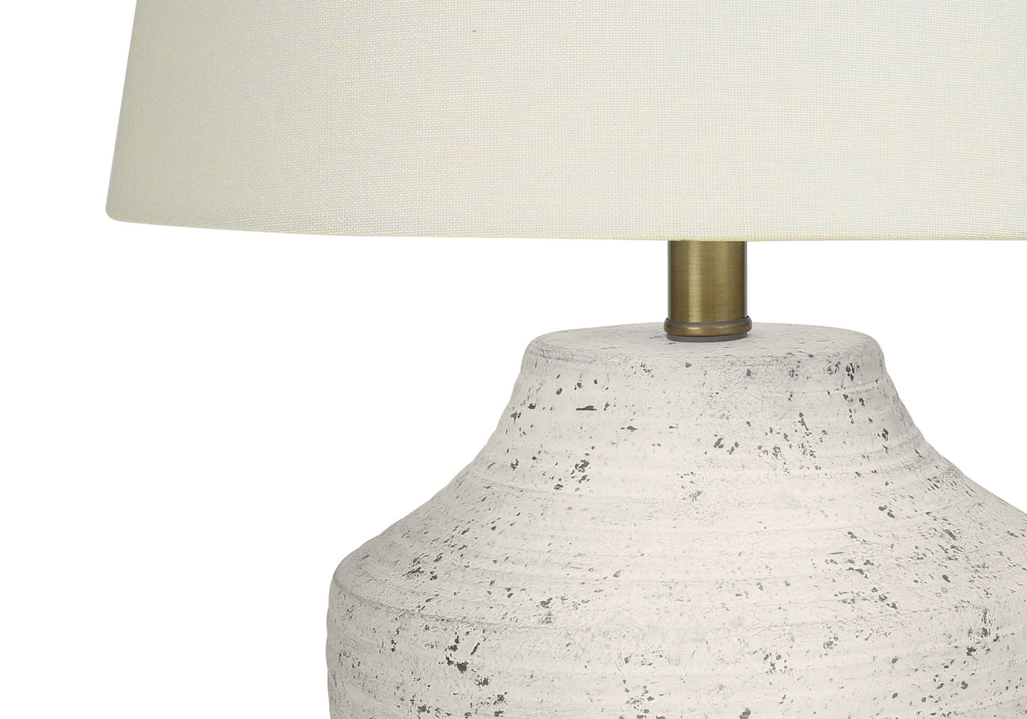 Modern Lighting Table Lamp Concrete Cream