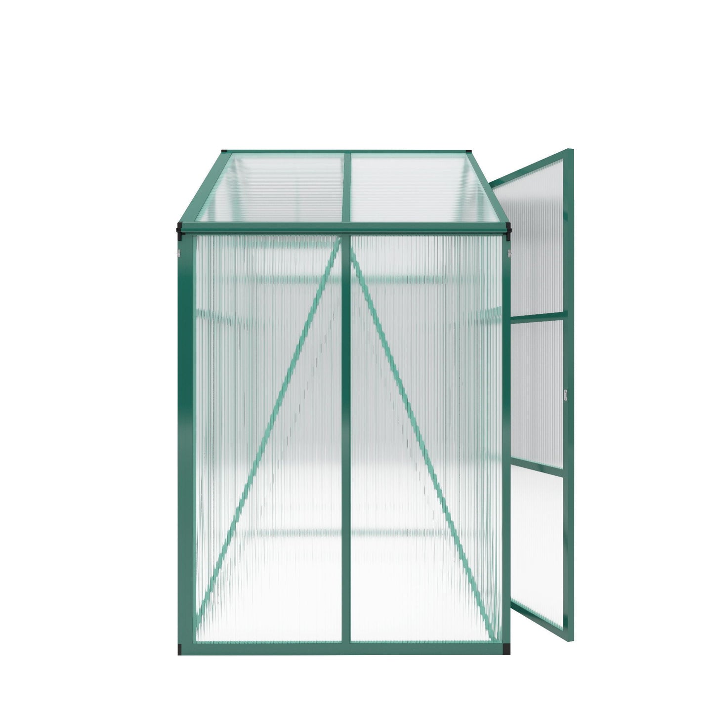 Polycarbonate Walk-In house, Raised Base For Outdoor In All Season