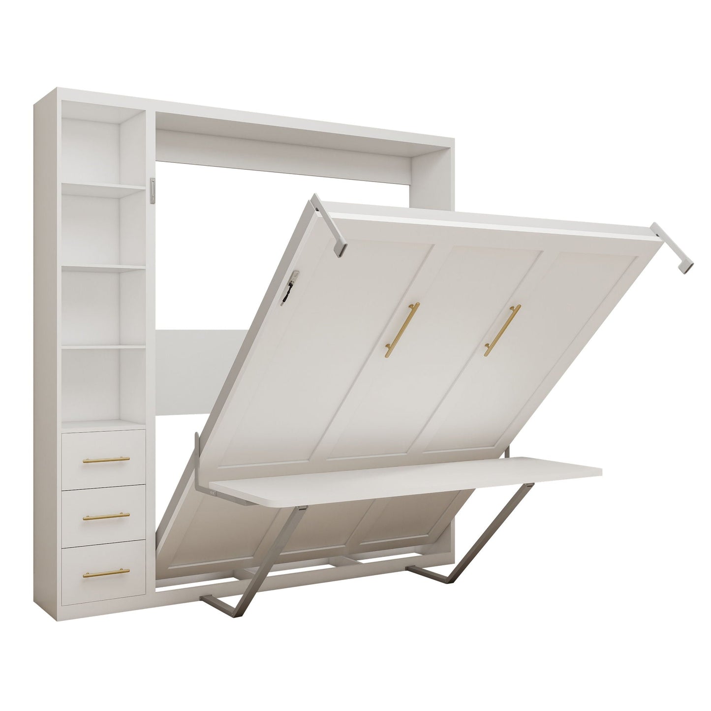 Folding Vertical Murphy Wall Bed