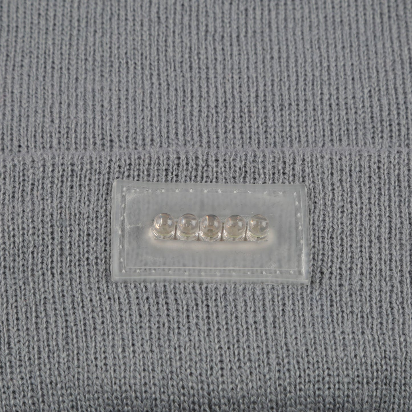 Unisex 5 LED Knitted Beanie Winter Warm Hat Camping Jogging Running Cap Headlamp