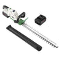 20" Cordless Hedge Trimmer 21V Electric Bush Trimmer with Dual Blades