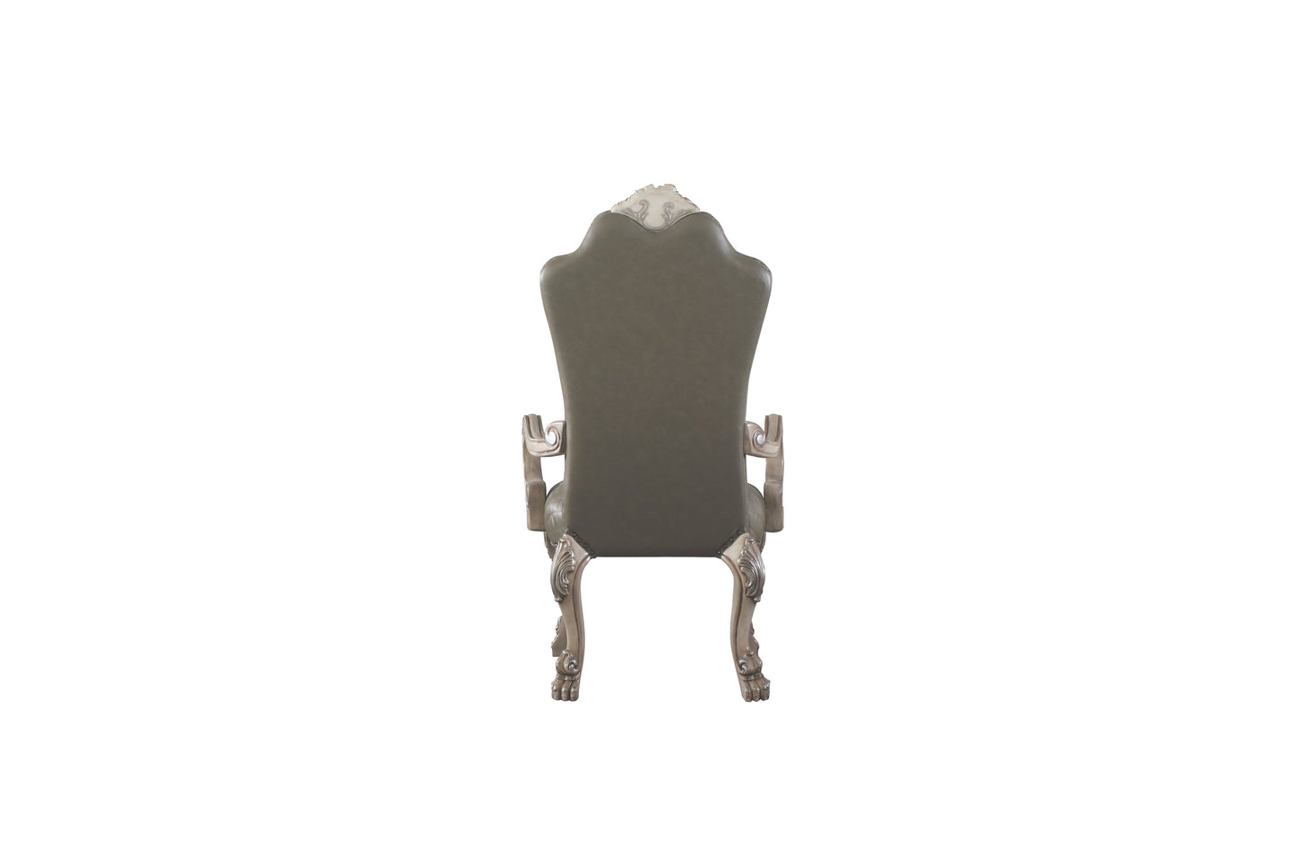 Dresden Synthetic Leather & Vintage Bone Dining Chair