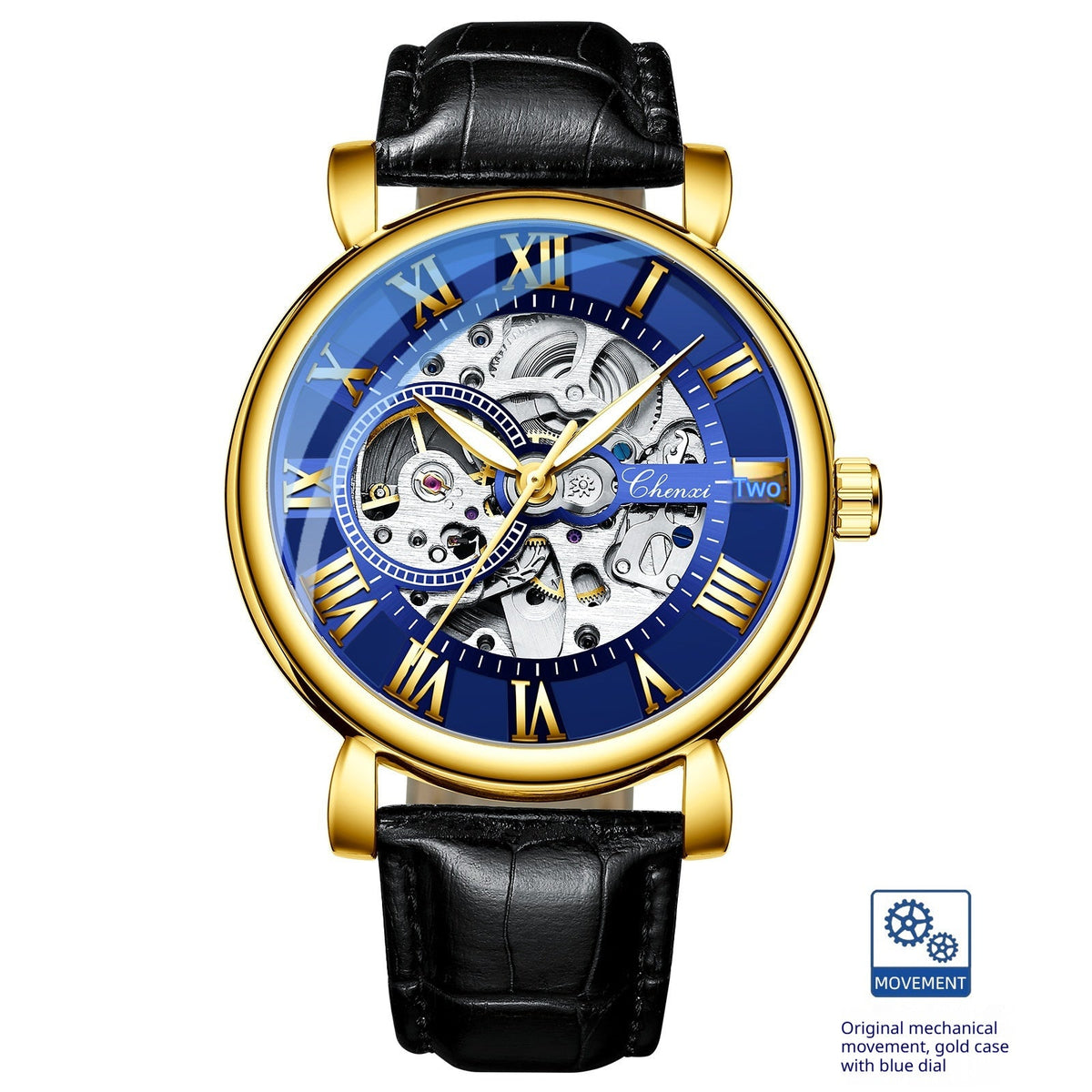 Hollow Waterproof Luminous Automatic Mechanical Watch