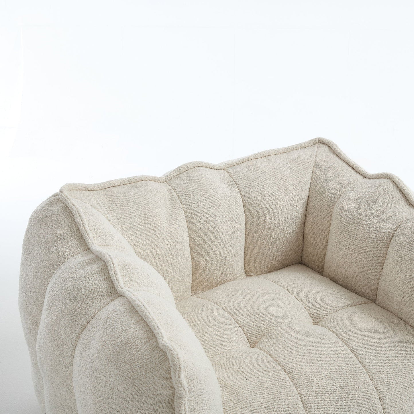 Soft Bean Bag Chair With High Resilient Foam