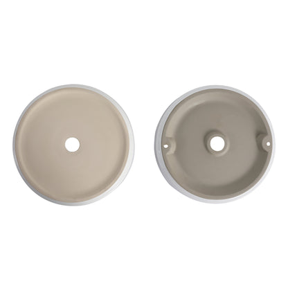 Ceramic Round Above Counter Bathroom Vessel Sink