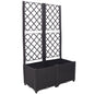 Poly Rattan Garden Planter