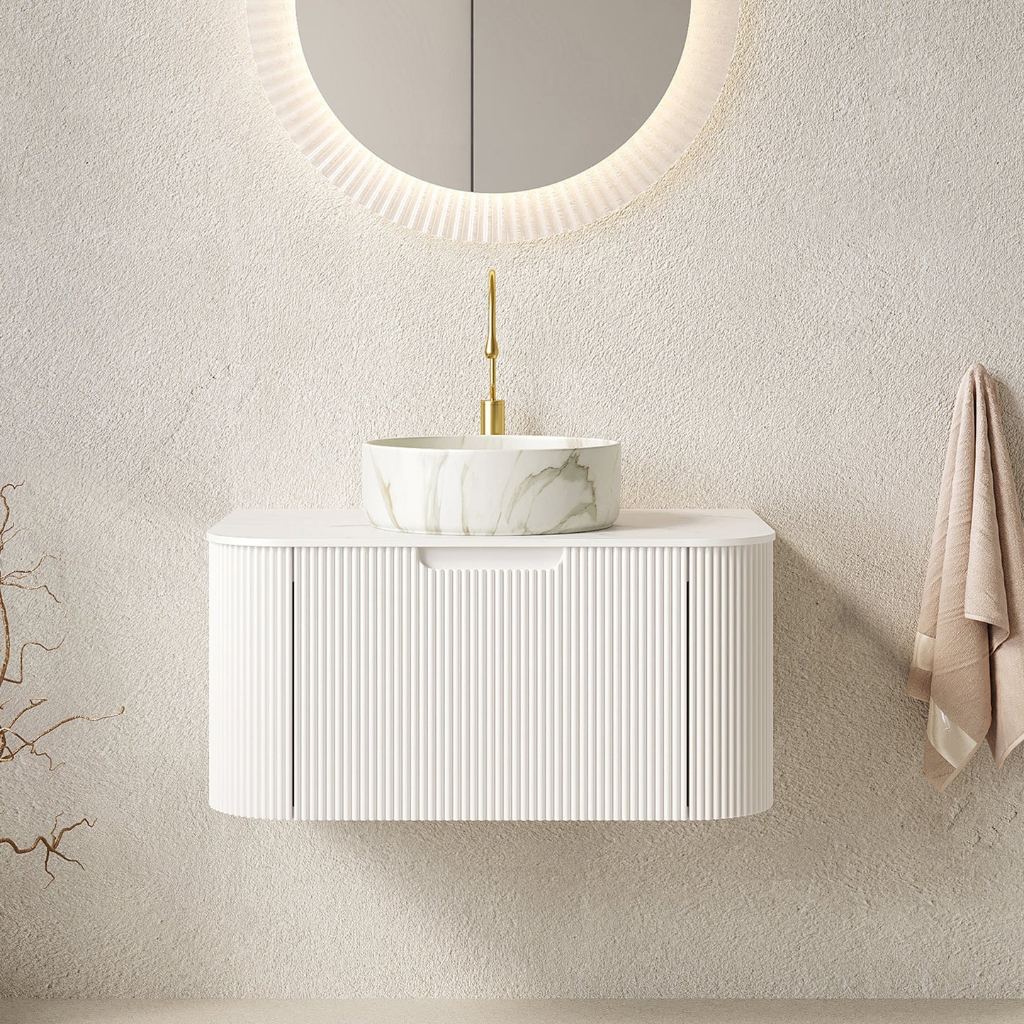 DINA 30" Bathroom Vanity and Sink