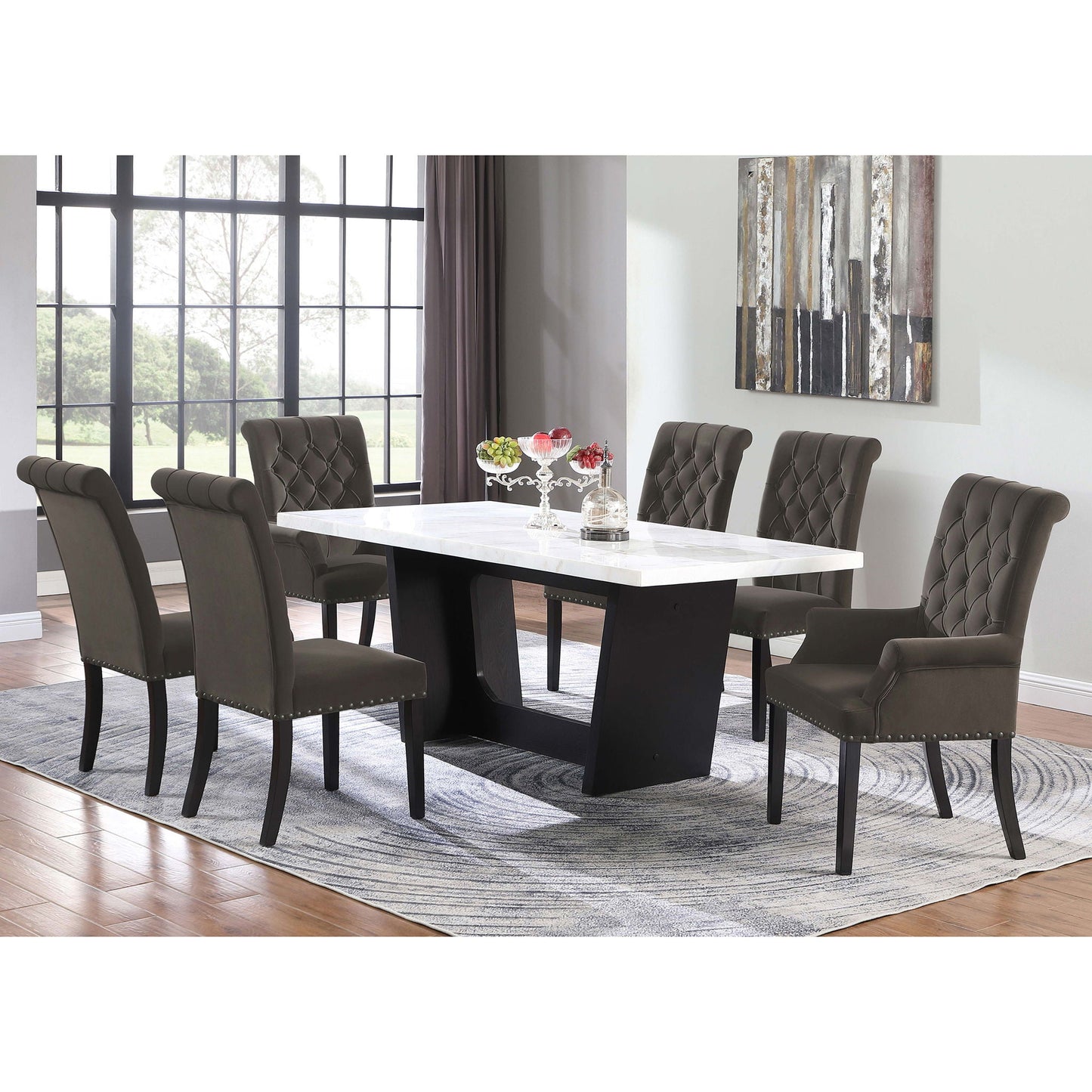 Maroney - Dining Table - Espresso