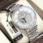 Fully Automatic Waterproof Luminous Mechanical Watch For Men