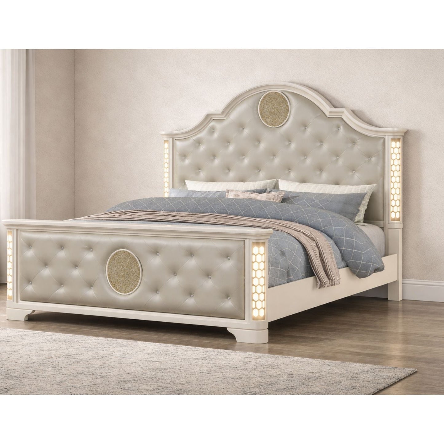 Jasmine - LED Bedroom Set