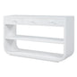 Console Table With 3 Soft Close Drawers & 2 Open Shelves