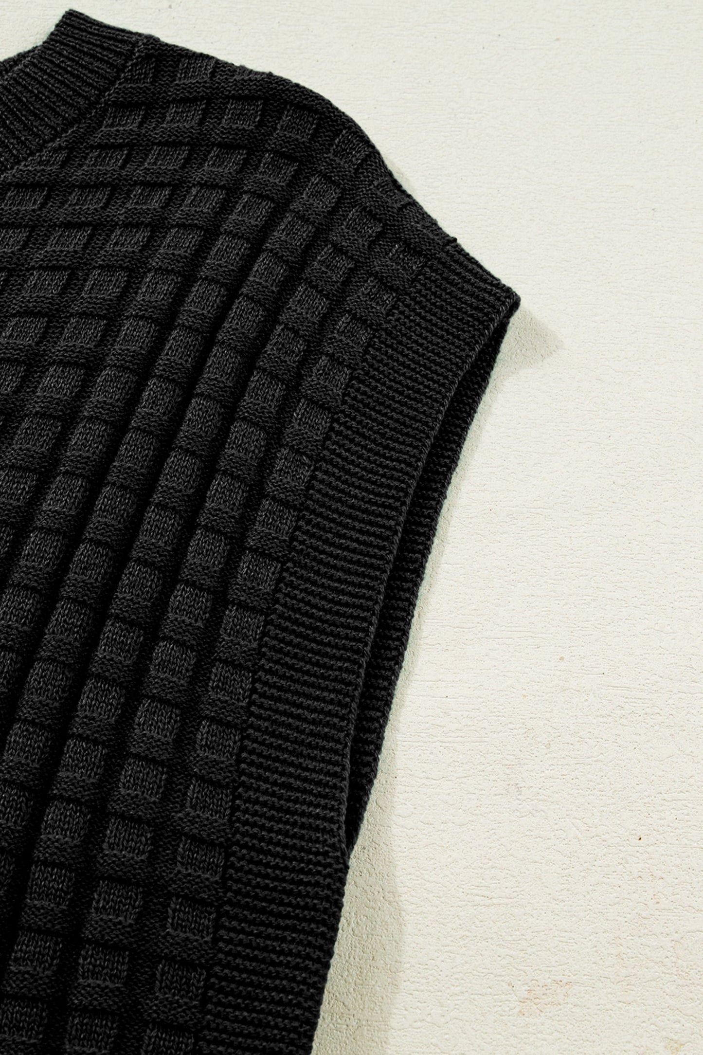 Marina Textured Short Sleeve Sweater