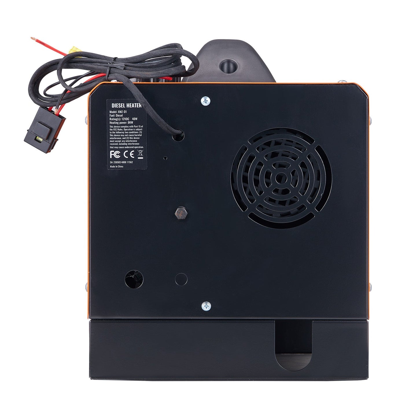 Diesel Air Heater All-in-one 12V 5KW with LCD Remote Control