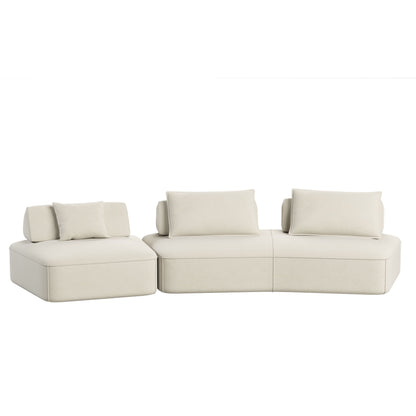 Modern Luxury Oversized Modular Sectional Sofa Set