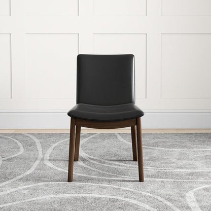 Laura - Mid-Century Modern Solid Wood Dining Chair (Set of 2)