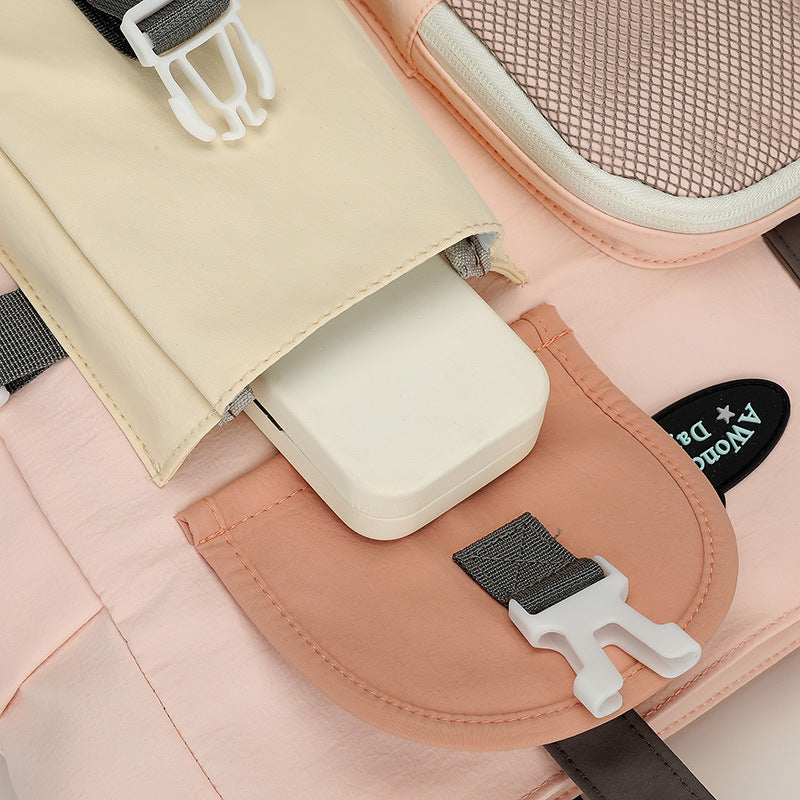 Womens Large-capacity Casual One-shoulder Crossbody Bag