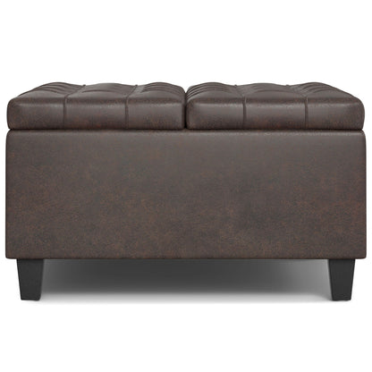 Harrison - Upholstered Coffee Table Storage Ottoman