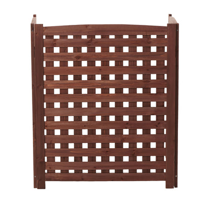 3 Panel Outdoor Air Conditioner Fence Screen